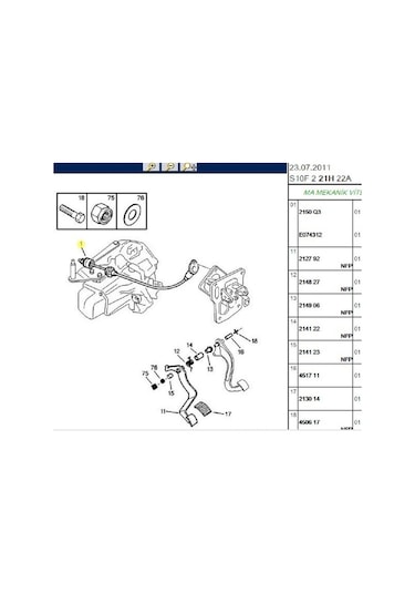 Debriyaj Teli 106 Saxo 2150.q3-cavo4501670