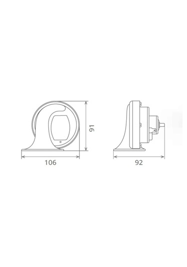 Dadat Korna Seti Röleli Standart Tip 12v 60bo İki Terminalli