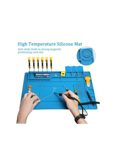 Xurunkeji Bakım Çalışmaları Isı Yalıtım Matı Anti-statik Isı Yalıtım Lehim Matı Yüksek Sıcaklık Bakım Platformu