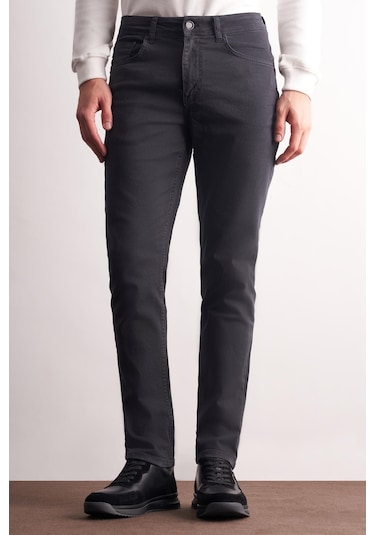 Antrasit 5 Cep Casual Slim Fit Pamuklu 5 Cep Pantolon 1003255318 Antrasit