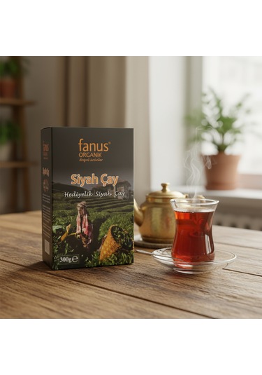 Fanus Hediyelik Siyah Çay 300 Gr