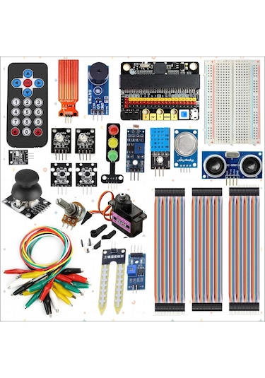 Micro:bit Sensör Eklenti Seti Micro:bit Dahil Değildir