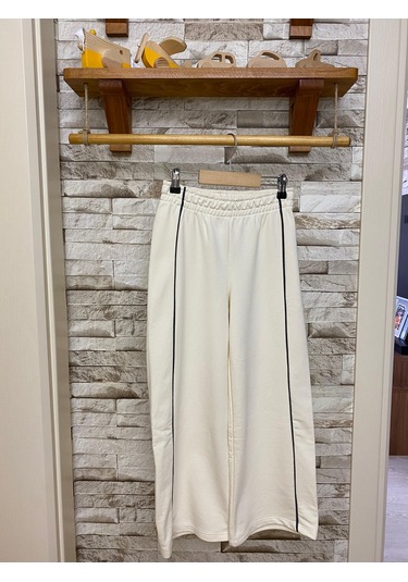 Aysbebe Kız Çocuk Eşofman Altı Ekru AY-D9250A8/ER99