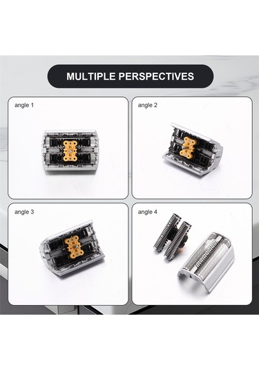 Xiaaokeji Braun Tıraş Makinesi 31s 31b 5000 6000 Serisi 3 İçin Kombine Makas Bıçağı Başlığı