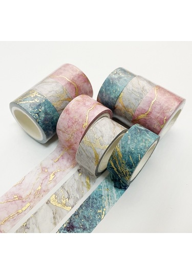 3 Rulo / Set Dıy El Dccount Dekoratif Malzeme Bant Diğer Diğer