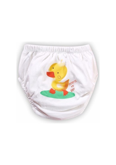 Erkek Çocuk Turuncu Pamuk Alıştırma Külodu 3'lü Poopes