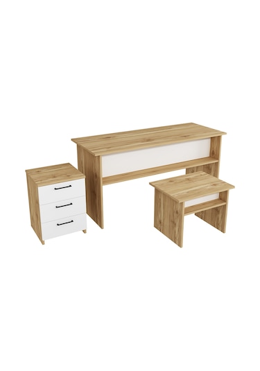 KALENDER DEKOR MERKÜR-1-2-3 OFİS BÜRO MASASI TAKIMI MRK02