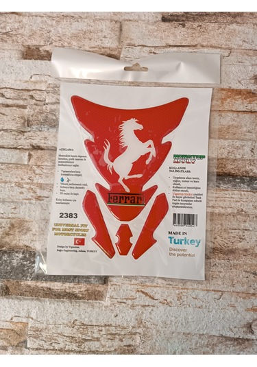 Ferrari Tankpad Kırmızı