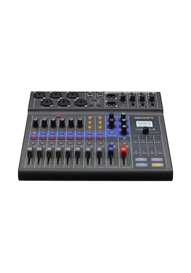 Zoom Livetrak L-8 8-Kanal Dijital Mikser Recorder