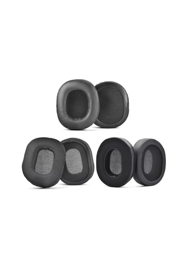 Pioneer Se-ms9bn Se-ms7bt Se-ms5t Kulaklıklar İçin 1 Çift Yedek Kulak Yastığı, Özellikler: Örgü Kumaş Türü Siyah