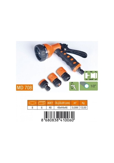 Medalyan Md708 1|2 Otomatik Tabanca 4'Lü Set