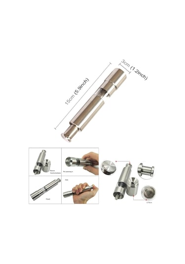 Cbtx 304 Paslanmaz Çelik Tuz Ve Karabiber Öğütücü / Değirmen