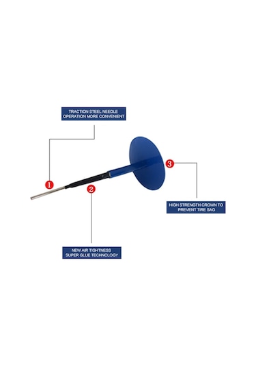 Sones 24 Adet 6mm Mantar Tırnak-lastik Filmi Lastik Soğuk Yama Filmi Kauçuk Lastik Tamir Kiti