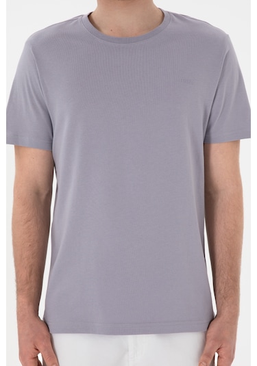 U.S. Polo Assn. Erkek Regular Fit Bisiklet Yaka Gri Basic Tişört 50305928-VR024 U.S. Polo Assn. Erkek Regular Fit Bisiklet Yaka Gri Basic Tişört 50305928-VR024