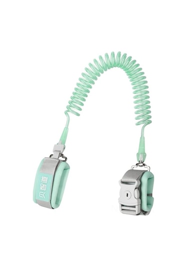 Moveevo Yeşil Çocuk Kayıp Engelleme Bileklik: Gece Işığı, Anahtar Kilit Ve Sürükleme Kordonu İle Güvenli Taşıma Aracı Yeşil