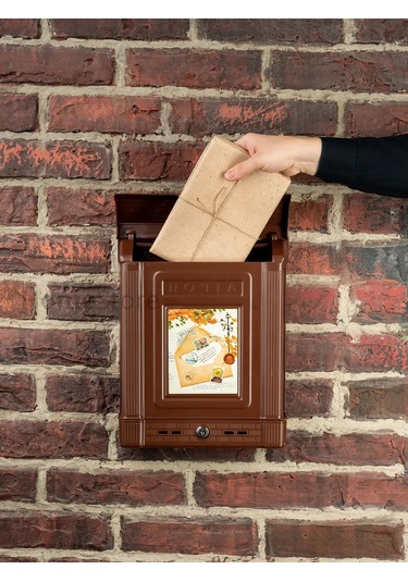 Al' Ternatıva Kilitli Posta Kutusu, Kahv 421121900