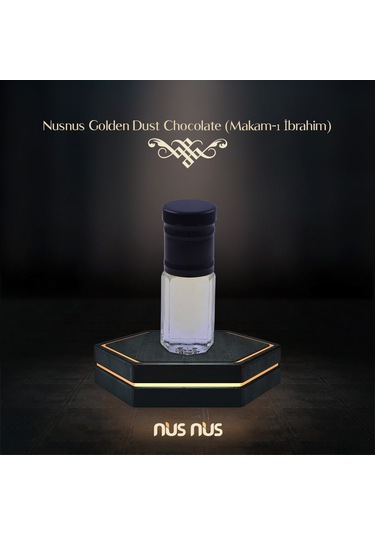 Nusnus Golden Dust Chocolate Makam-ı İbrahim Esans 3 ML