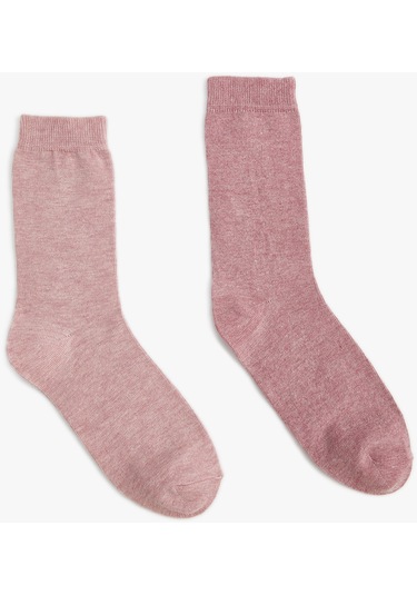Koton Basic 2'li Soket Çorap Seti Çok Renkli Pembe 4wak80547aa 4WAK80547AA289 Gülkurusu