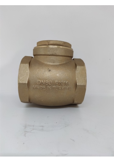 Çalparalı Çekvalf 3''(Dn80) Pn16 Klepsan Sarı Metal