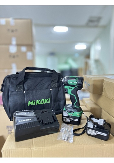 Hikoki WH18DC 18V 5.0 Ah 210Nm Kömürsüz Akülü Darbeli Torklu Vidalama