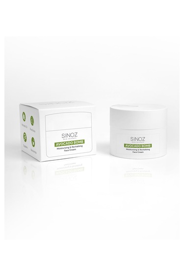 Sinoz Avokado Bomb Canlandırıcı ve Nemlendirici Yüz Bakım Kremi 50 ML