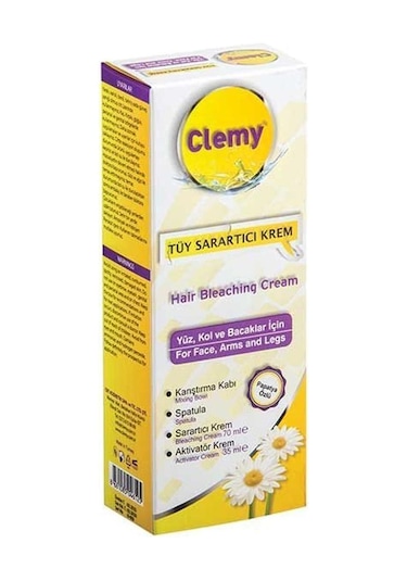 Clemy Papatya Özlü Tüy Sarartıcı Krem 70 ML + 35 ML