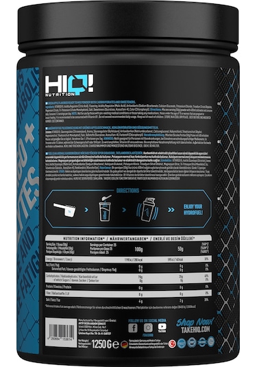 Hıq Hydro Fuel + 1250gr Green Apple Flavored
