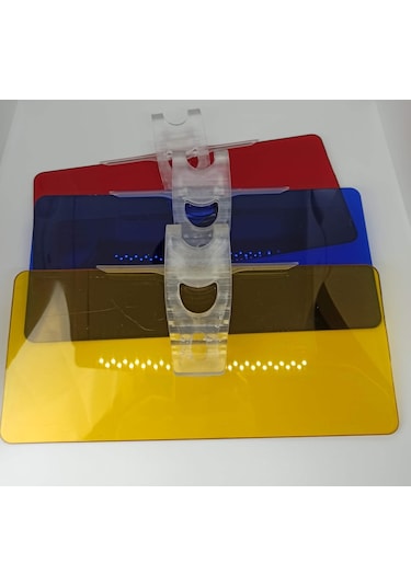 Oto Renkli Güneşlik Sun Visor Tofaş Uyumlu Visör Holywood Sunvisor