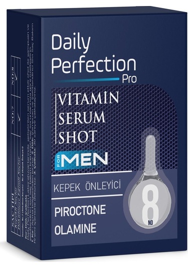 Daily Perfection Provitamin For Men Shot No:8 Kepek Önleyici Serum 2 x 6 ML
