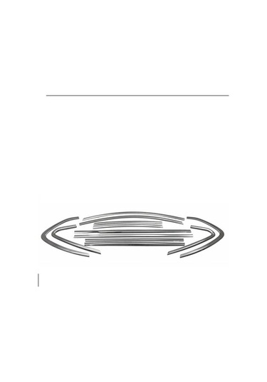 Opel Astra J SD Krom Cam Çerçevesi 2009-2016