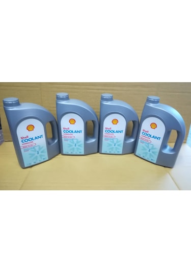 ﻿Shell Coolant Longlife Kırmızı Antifriz -37C Kullanıma Hazır 4 x 3 L