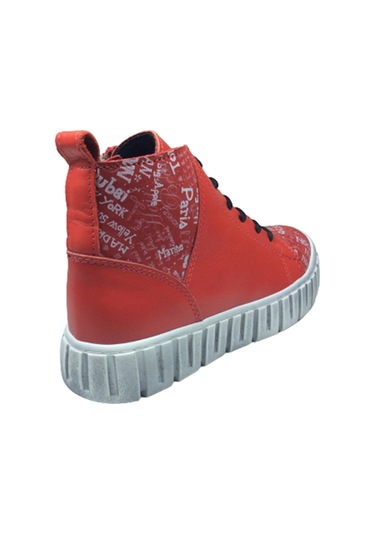 OrtopedikAL Fikretbebe Filet Kız Çocuk Bot Ortopedik Anatomik Kırmızı