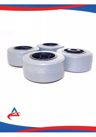 Alistek Mobilya İçin Tekerlekler D 42 Mm - 4 Adet. 176781833 Gri