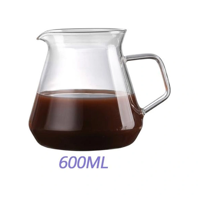 600ml Borosilikat Cam Sürahi Ev Dıy Kahve Percolator Pot Fransız Basın Makinesi Aksesuarları Hot Brew Damla Su Isıtıcısı Yeni Kahve Tencereler