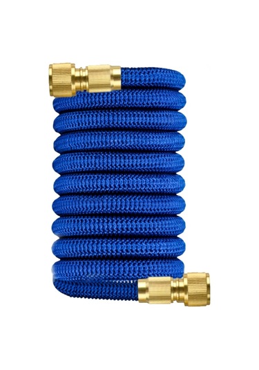 Sones Ev Bahçe Su Borusu 3x Teleskopik Tpe Araba Yıkama Su Borusu, Stil: Bakır Kaplama 7.5m