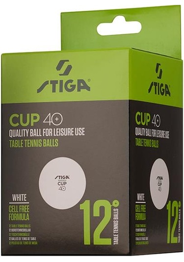 Stiga Table Tenis Ball Cup Pinpon Topu Beyaz 12li 1110-2510-12