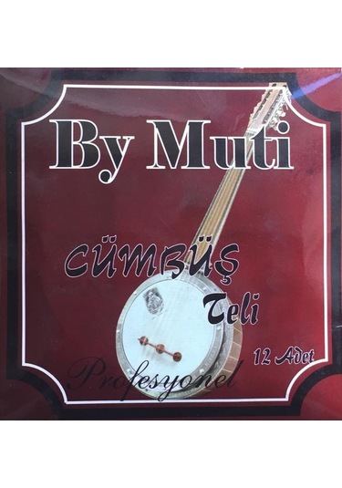 By Muti Cümbüş Teli Takım Beyaz Bamlı