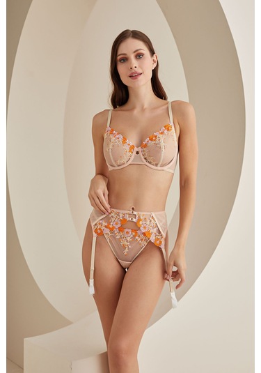 Loya Kadın Somon Bella Balkonet Tek Sütyen Somon