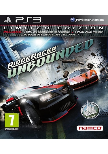 Ridge Racer Unbounded Limited Edition PS3 Oyun