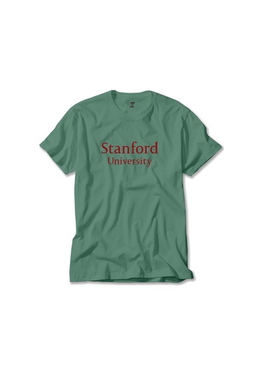Stanford University Red Yeşil Tişört Yeşil