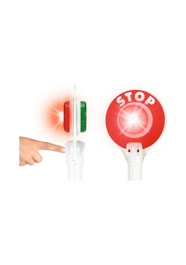 Işıklı Pilli Trafik Oyun Seti Dur - Geç