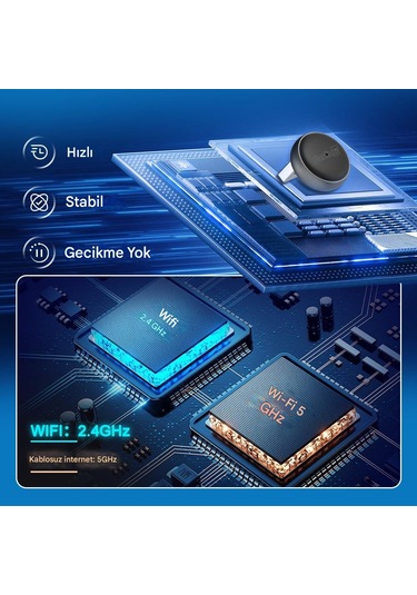 Mini 5.0 Ultra3 Kablosuz Carplay & Android Auto Adaptörü Dual Wifi Bt5.4 Otomatik Bağlantı Yeni Seri Diğer