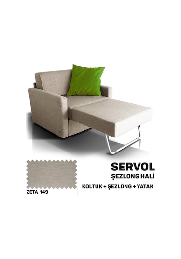 Seray Servol Tekli Yataklı Koltuk Zeta 149