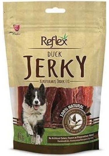 Reflex Duck Jerky Kurutulmuş Ördek Eti Köpek Ödülü 80 G