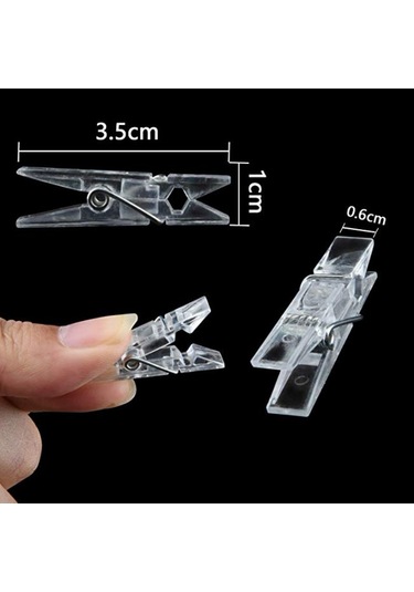 Monyee 50 Tıklama Klipsli 10m 100 Led Bakır Tel Işık Zinciri, Usb Beslemeli Sıcak Beyaz, Noel Dekorasyonu, Fotoğraf Tutucu, Taşınabilir Sürekli Aydınlatma Beyaz