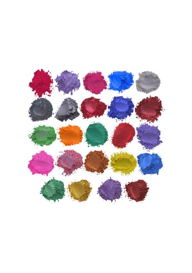 Yifomall 24 Renkli Doğal Mica Tozu - Makyaj, Sabun Ve Mum Yapımı İçin Güvenli, Hızlı Erime, Parlak Renk Seçenekleriyle Dıy Sanat Projeleri