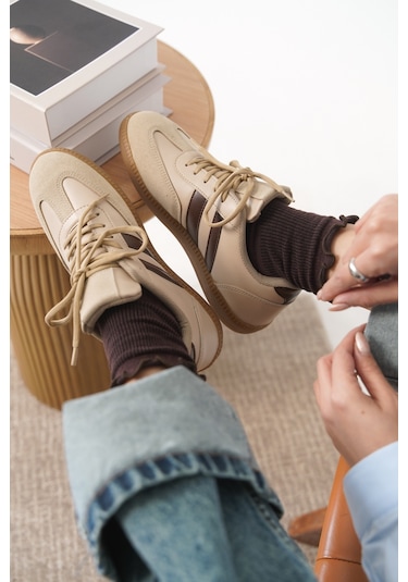 Daxtors Garantili Agnus Günlük Ortopedik Kadın Sneaker Spor Ayakkabı Çok Renkli