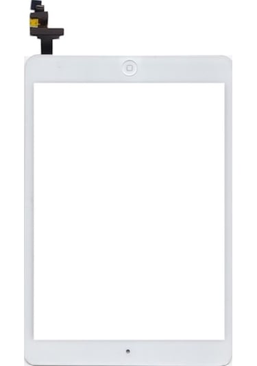 Apple Uyumlu iPad Mini A1432-a1454-a1455 Home Tuşlu Dokunmatik Beyaz