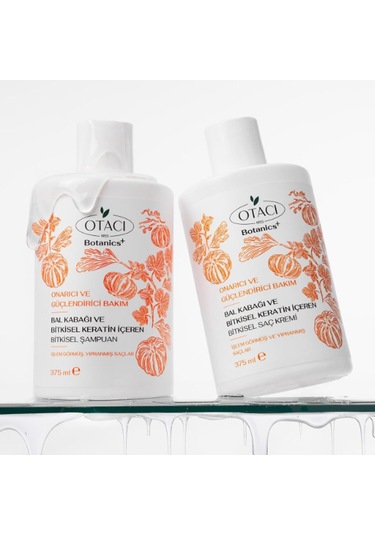 Otacı Botanics + Güçlendirici Bakım Bitkisel Saç Kremi 375 Ml