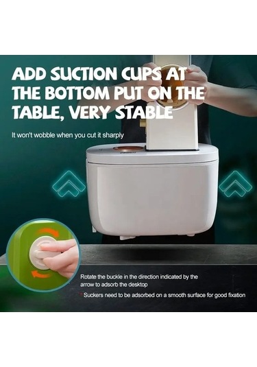 Dancemonkey Cbtx 3'ü 1 Arada Siklon Ev Sebze Doğrayıcı El Krank Silindiri Küçük Boyutlu Çok Fonksiyonlu Parçalayıcı Açık Sarı Açık Sarı